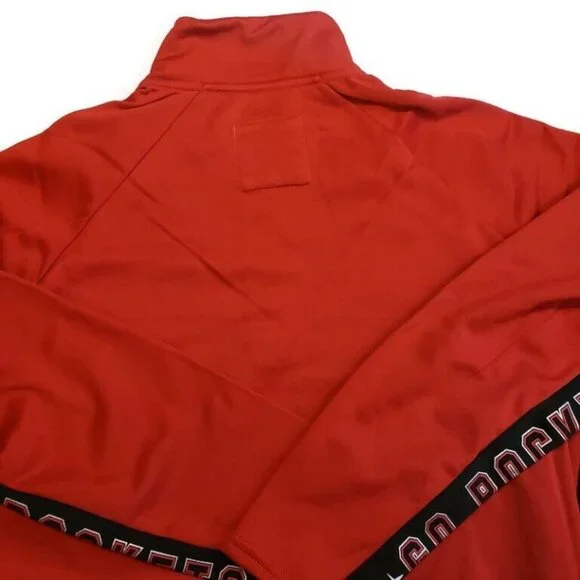 NBA Houston Rockets Hands High MVP Quarter Zip Pullover Adult Womens 2XL Red - Picture 5 of 7